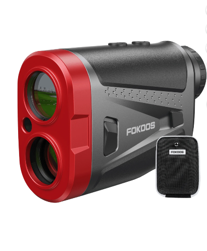 Golfing Laser Rangefinder with Flag-Lock Vibration
