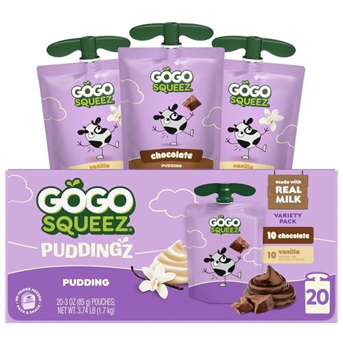 GoGo squeeZ PuddingZ Variety Pack