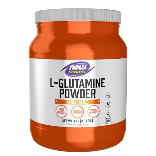 NOW Foods Sports Nutrition L-Glutamine Pure Powder 35.3-Ounce Deal