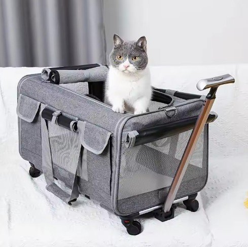 Extra Large Portable Pet Trolley Case