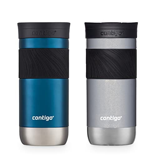 Contigo Byron 2.0 Snapseal Insulated Stainless Steel Travel Mug 2-Pack 16-oz Deal
