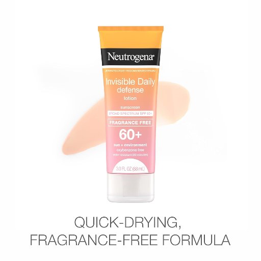 Neutrogena Invisible Daily Defense Sunscreen Lotion
