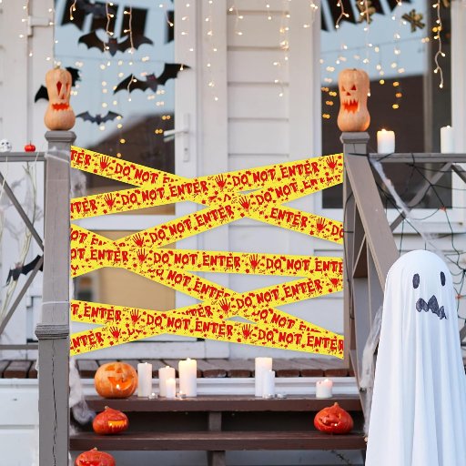 Halloween Yard Tape, 3" x 82'