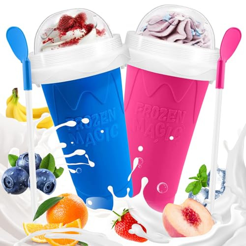 2 Pack Slushy Squeeze Cups