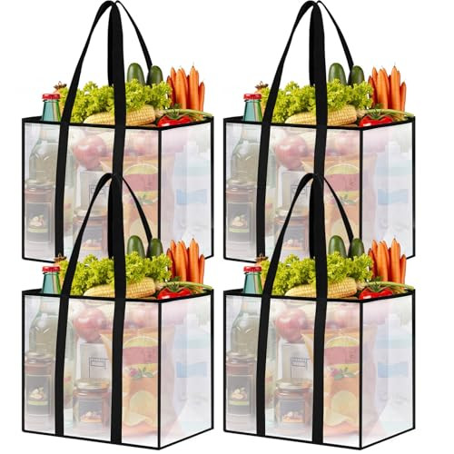 Reusable Grocery Bags 4-Pack