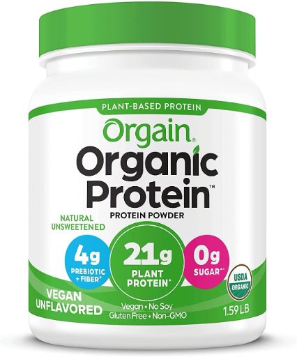 Orgain Organic Unflavored Vegan Protein Sale