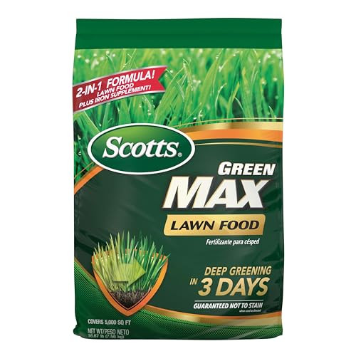 Scotts Green Max Lawn Food Plus Iron Supplement
