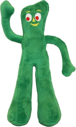 Multipet Gumby Squeaky Plush Dog Toy