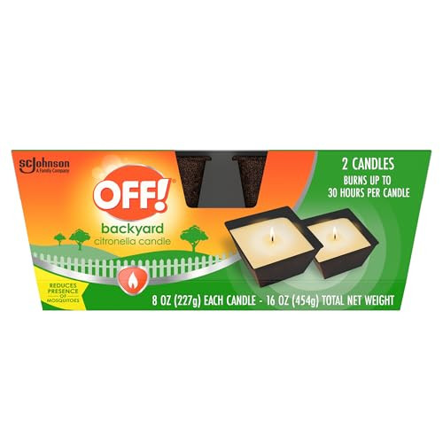 OFF! Backyard Citronella Scented Candle 2-Pack