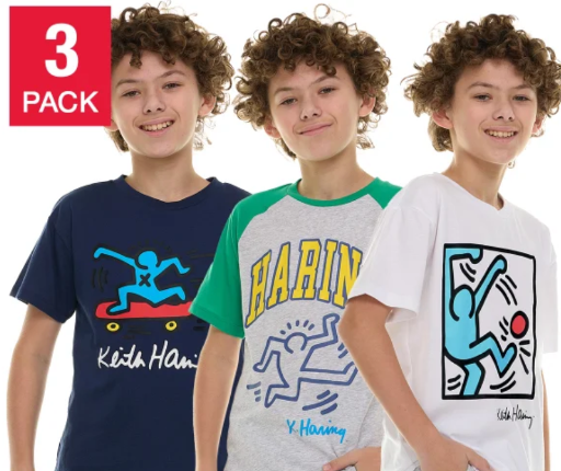 Keith Haring Iconic Art Design Youth Classic Fit T-Shirts