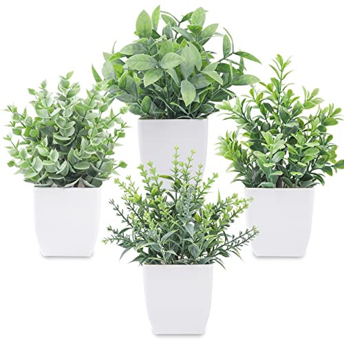 Der Rose 4 Pack Fake Plants