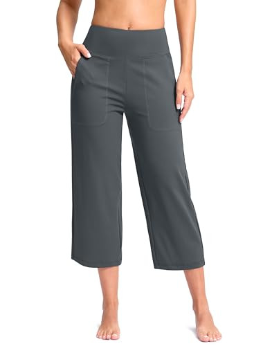 Women's Capri Yoga Pants with Pockets