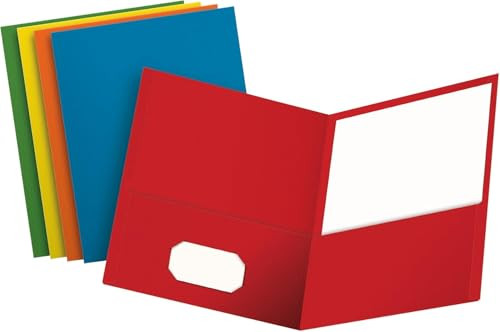 Oxford 25 Count Two-Pocket Folders