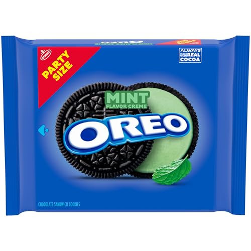 OREO Chocolate Sandwich Cookies (Mint Creme), 24.95 Oz.