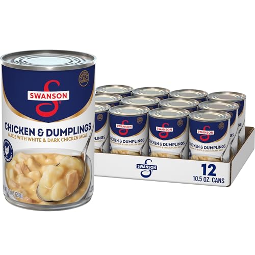 SWANSON S Canned Chicken and Dumplings With White and Dark Chicken Meat 12-Pack Deal