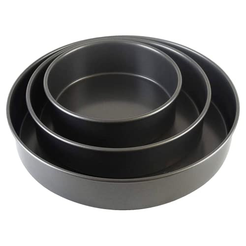 Chicago Metallic Professional 3-Piece Round Cake Pan Set