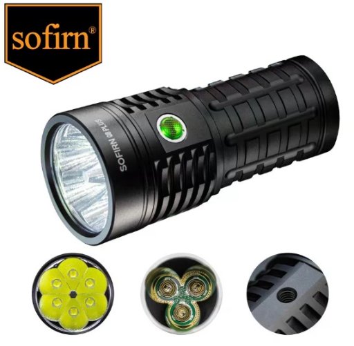 Sofirn Q8 Plus Super Powerful LED Flashlight