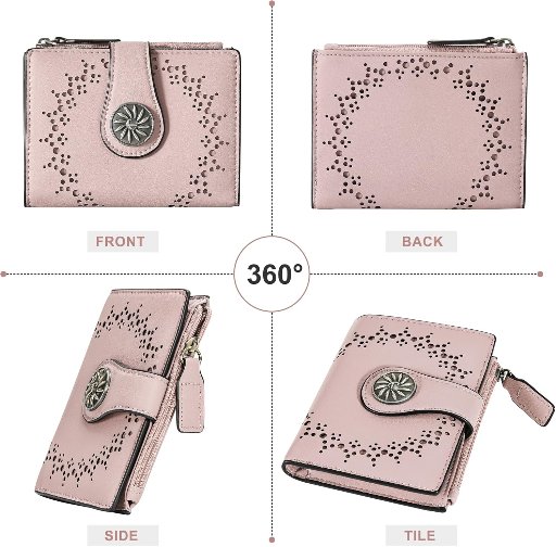 Small RFID Blocking Wallet for Women (Many Colors)