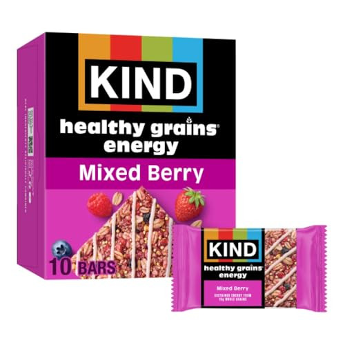 KIND Healthy Grains Energy Bars, Mixed Berry