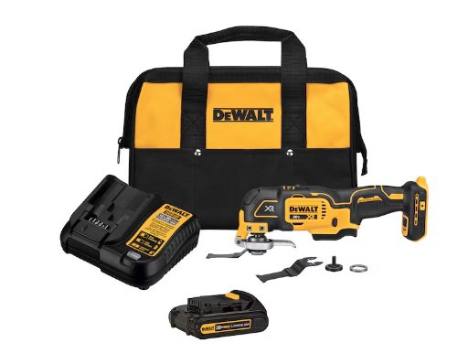 DEWALT XR 20V Cordless Brushless 3-Speed Oscillating Tool Kit