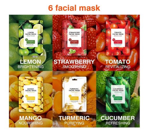 6-Pack Face Masks