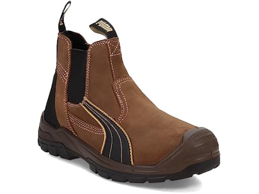 PUMA Men's Tanami Double Gore Soft Toe Mid Industrial Shoes
