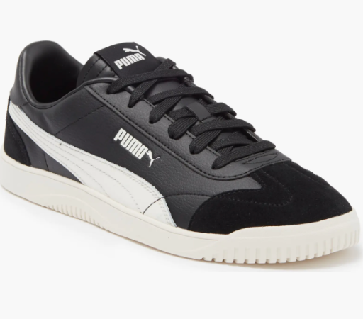 Puma Club 5v5 Sneaker in Black/White