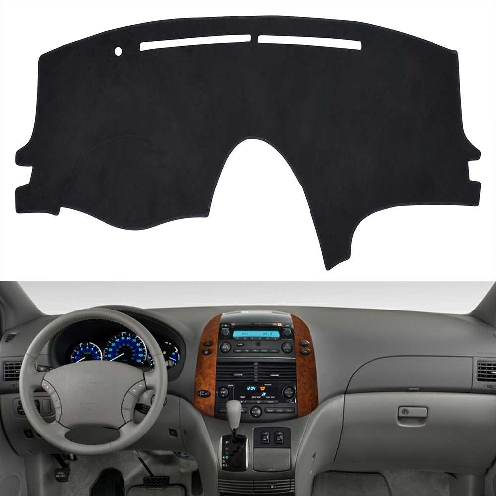Dash Cover Mat for 2004-2010 Toyota Sienna Deal