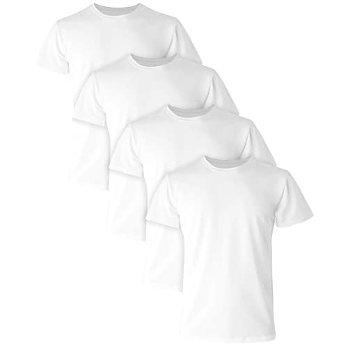 Hanes Men's Ultimate Comfort Fit Undershirt 4-Pack