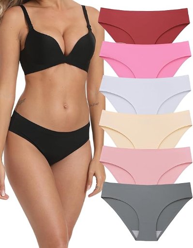 Seamless Underwear 6-Pack