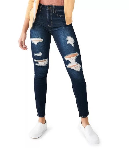 Juniors' SO High Rise Skinny Jeans