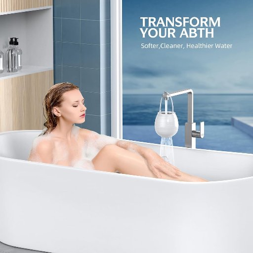 GODLSEASTAR Bathtub Faucet Water Filter