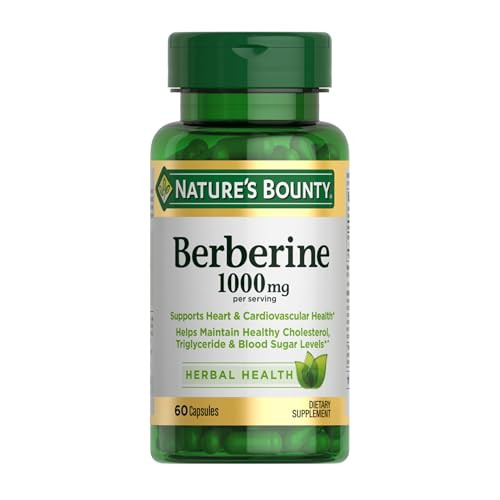 Nature's Bounty Berberine Supplements
