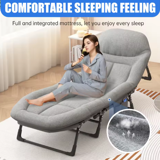 Folding Single Bed/Lounger 