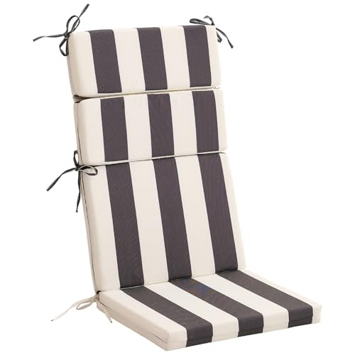 FILUXE Indoor/Outdoor High Back Chair Cushion