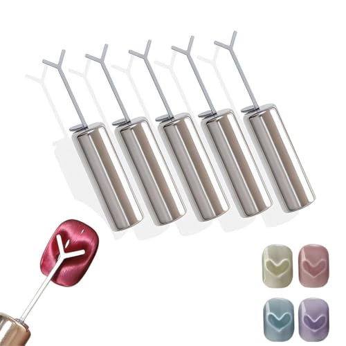 Heart Cat Eye Magnetic Nail Art Set