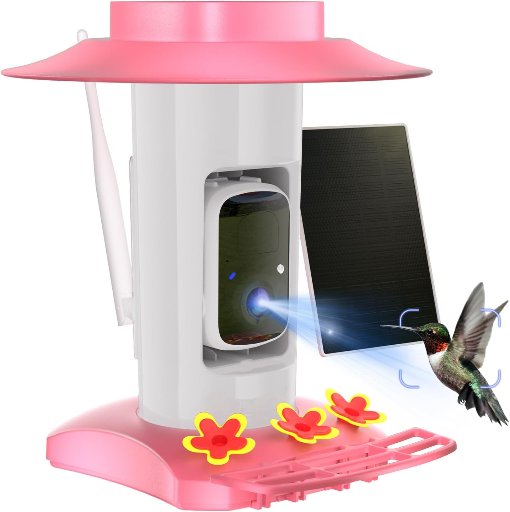 SV3C Hummingbird Feeder with Camera & AI Identify
