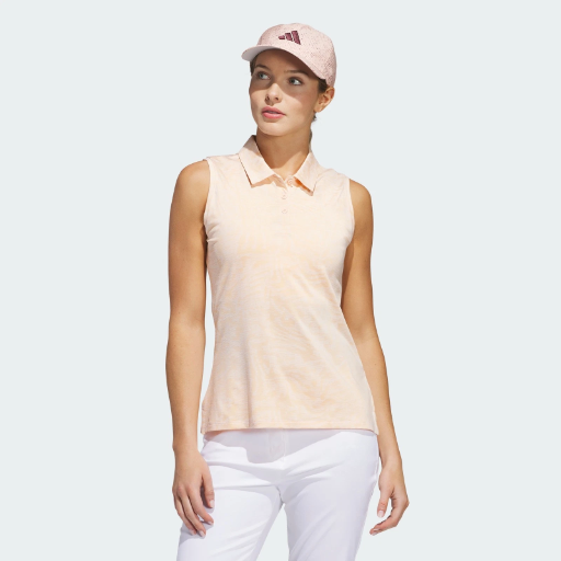 adidas Women's Ultimate365 Jacquard Polo Shirt (M or L Only)