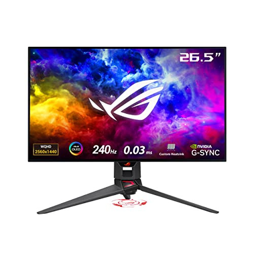 ASUS ROG Swift 27" PG27AQDM 1440P OLED 240Hz Gaming Monitor