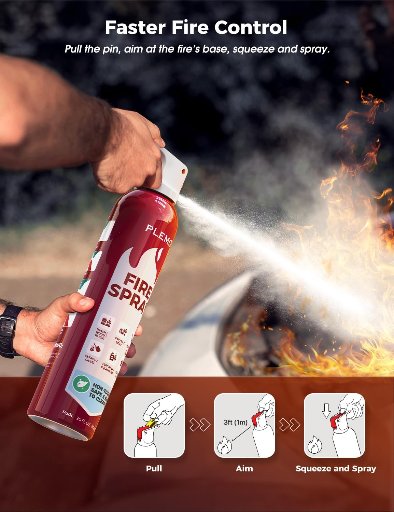 PLEMO Fire Extinguisher for Home