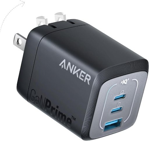Anker Prime 67W 3-Port GaN Compact Fast Wall Charger