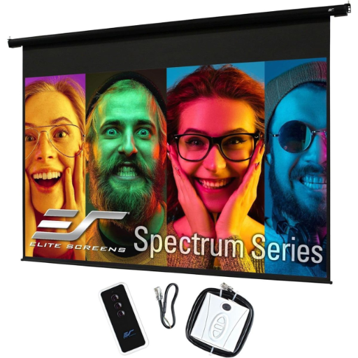 84-inch Spectrum Electric Motorized Projector Screen