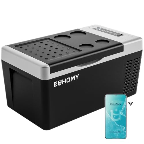 EUHOMY 19qt 12 Volt Car Refrigerator