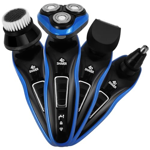 4-in-1 Men's Electric Shaver