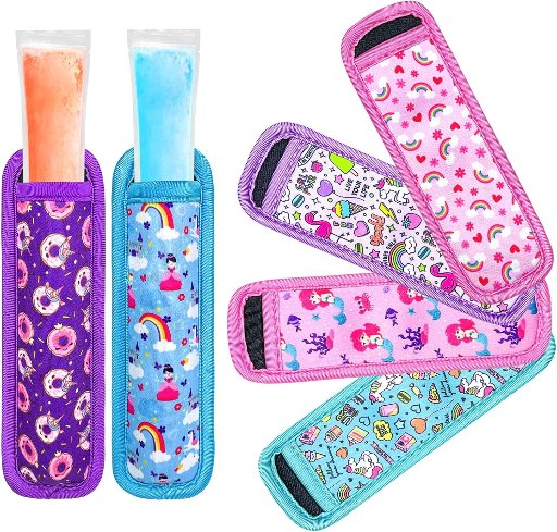 Neoprene Ice Pop Holders 6-Pack
