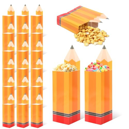 Back to School Popcorn Boxes