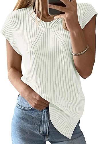 Imily Bela Women's Short Sleeve Sweater