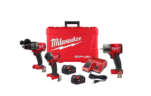 Milwaukee M18 FUEL Cordless Hammer Drill/Impact Driver Combo Kit