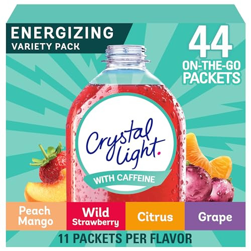 Crystal Light Energizing Variety Pack, 44 Count
