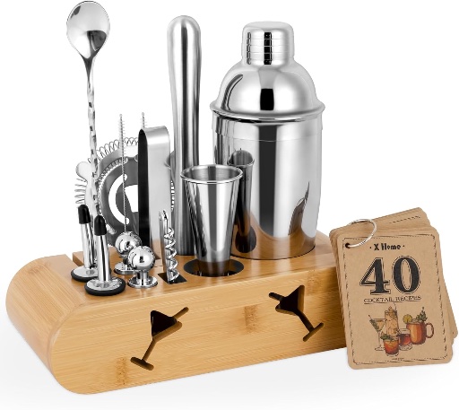 Cocktail Shaker Set with Bar Tools
